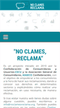 Mobile Screenshot of noclamesreclama.org